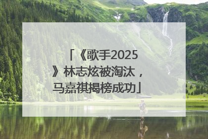 《歌手2025》林志炫被淘汰，马嘉祺揭榜成功