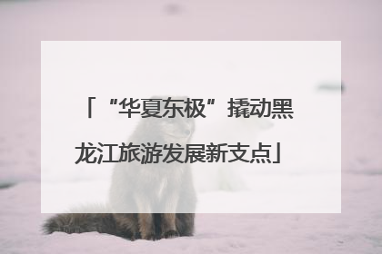 “华夏东极”撬动黑龙江旅游发展新支点