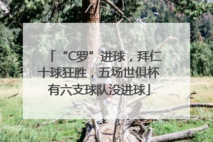 “C罗”进球，拜仁十球狂胜，五场世俱杯有六支球队没进球