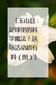 玉山县：足球里的科学魔法！这场活动超有料（图）