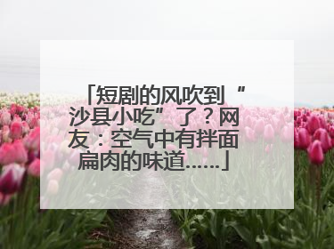 短剧的风吹到“沙县小吃”了？网友：空气中有拌面扁肉的味道……