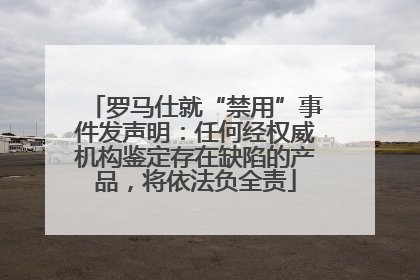 罗马仕就“禁用”事件发声明：任何经权威机构鉴定存在缺陷的产品，将依法负全责