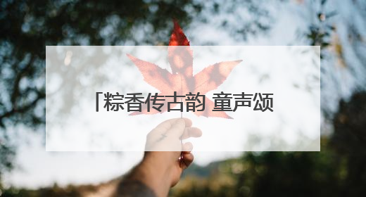 粽香传古韵 童声颂文明——南阳市政府机关幼儿园迎端午庆六一活动丰富多彩