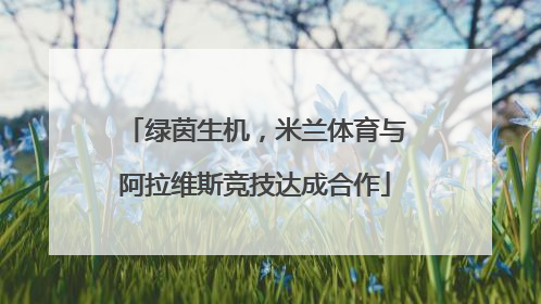 绿茵生机，米兰体育与阿拉维斯竞技达成合作