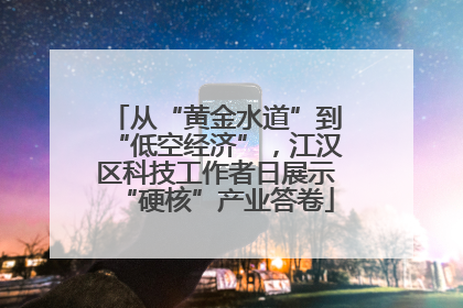 从“黄金水道”到“低空经济”，江汉区科技工作者日展示“硬核”产业答卷