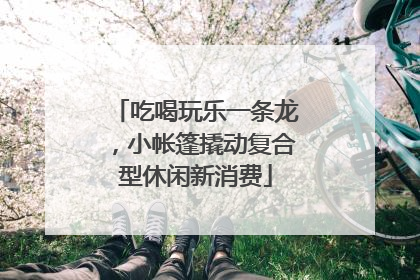 吃喝玩乐一条龙，小帐篷撬动复合型休闲新消费