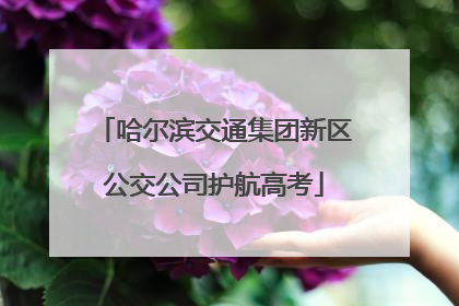 哈尔滨交通集团新区公交公司护航高考