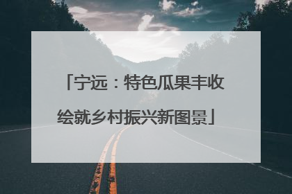 宁远：特色瓜果丰收绘就乡村振兴新图景