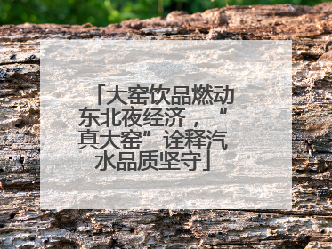大窑饮品燃动东北夜经济，“真大窑”诠释汽水品质坚守