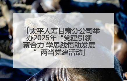 太平人寿甘肃分公司举办2025年“党建引领聚合力 学思践悟助发展”两当党建活动