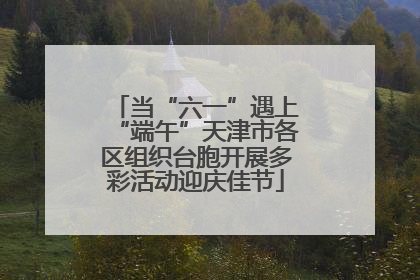 当“六一”遇上“端午”天津市各区组织台胞开展多彩活动迎庆佳节