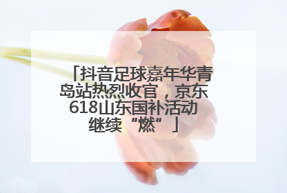 抖音足球嘉年华青岛站热烈收官，京东618山东国补活动继续“燃”
