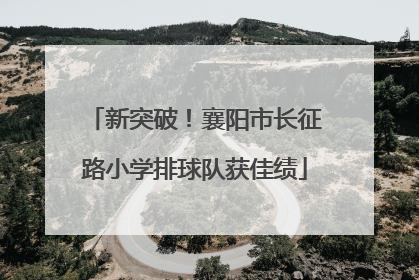 新突破！襄阳市长征路小学排球队获佳绩