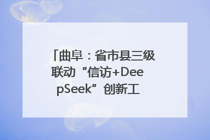 曲阜：省市县三级联动“信访+DeepSeek”创新工作新闻发布会举行