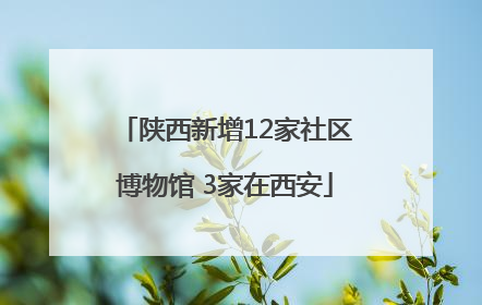 陕西新增12家社区博物馆 3家在西安