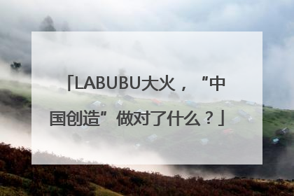 LABUBU大火，“中国创造”做对了什么？